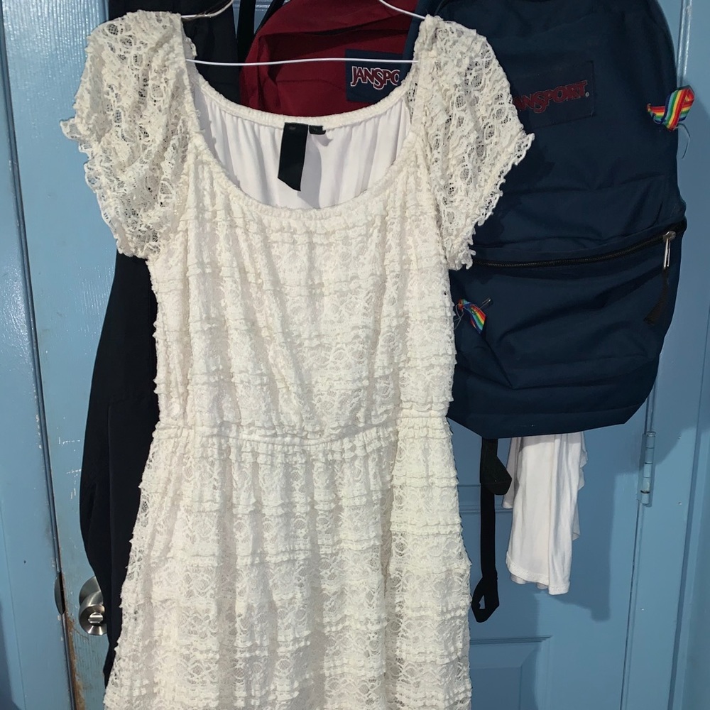 White dress